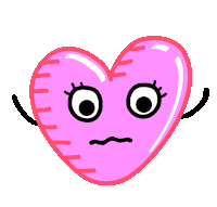 Gif animé coeur qui pleure
